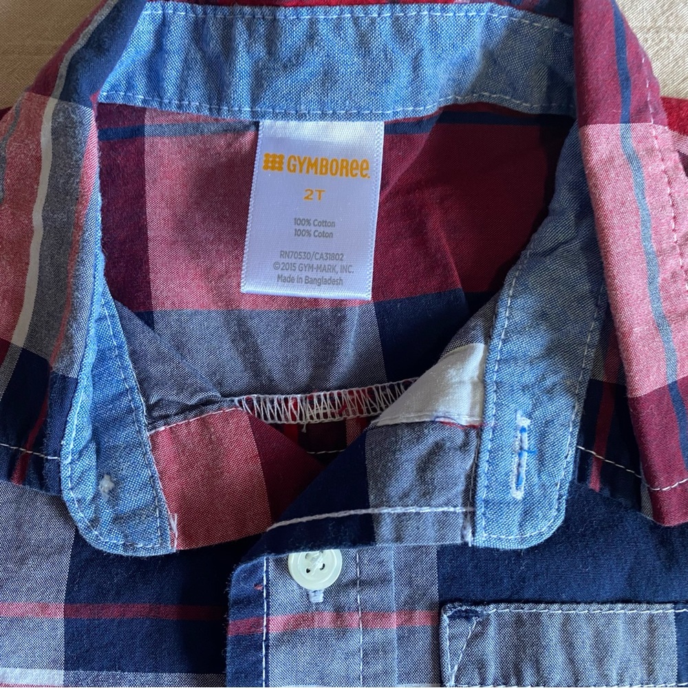NWOT Toddler Boy Bundle of Button Down Collar T-Shirts. Set of 5. Size 2T - Picture 3 of 13
